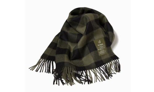 the POOL aoyama x ELVANG 羊驼绒围巾